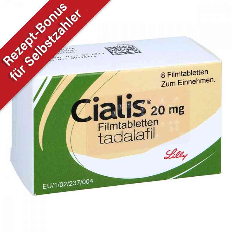 Cialis 20 mg Filmtabletten 8 stk von ACA Müller/ADAG Pharma AG PZN 03419372
