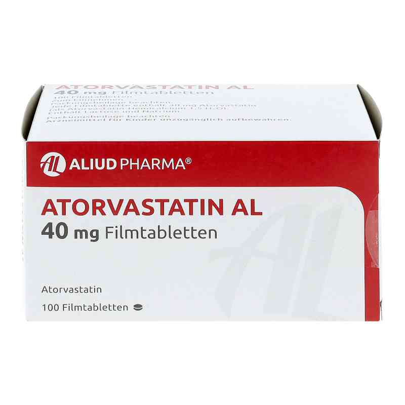 Atorvastatin Al 40 mg Filmtabletten 100 stk