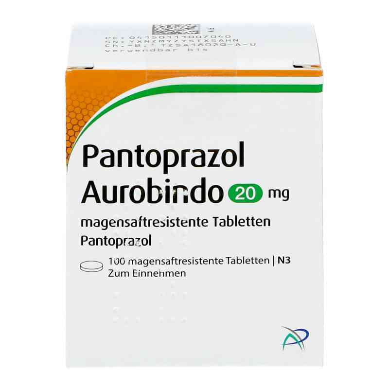 Pantoprazol Aurobindo 20mg 100 stk günstig bei