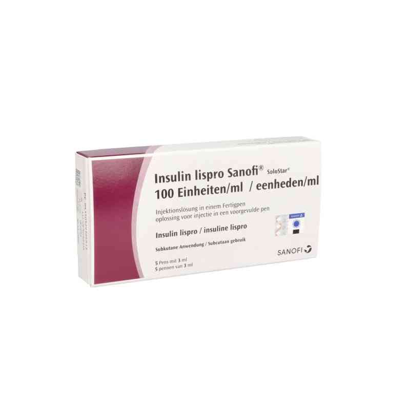 Insulin Lispro Sanofi 100 E/ml iniecto -lsg.fertigpen 5X3 ml