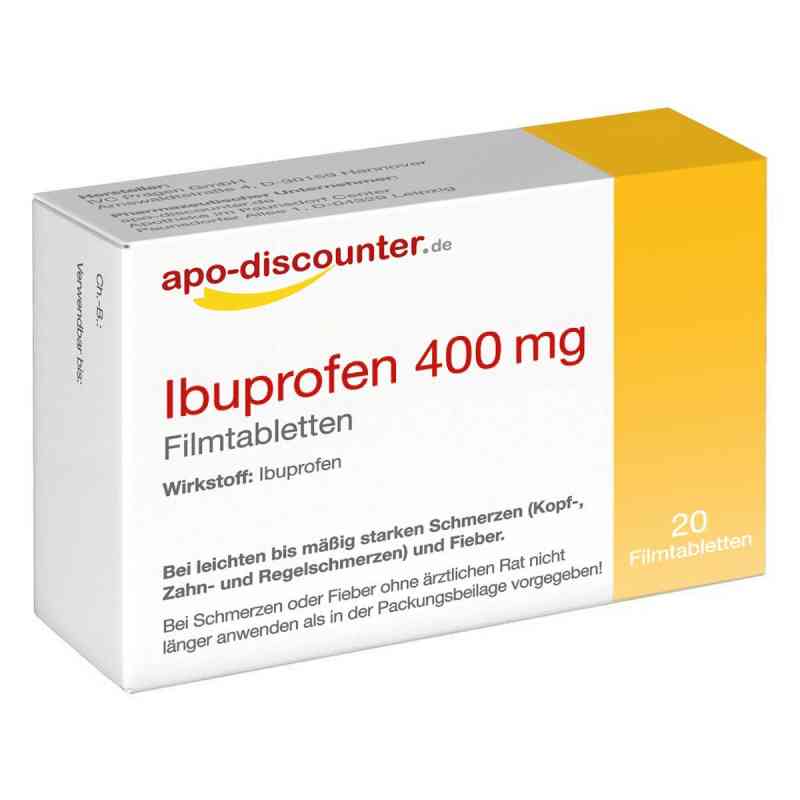 Ibuprofen 400 mg Filmtabletten 20 stk günstig bei