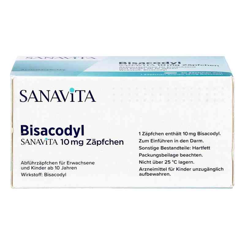 Bisacodyl SANAVITA 10 mg Zäpfchen - Sanavita