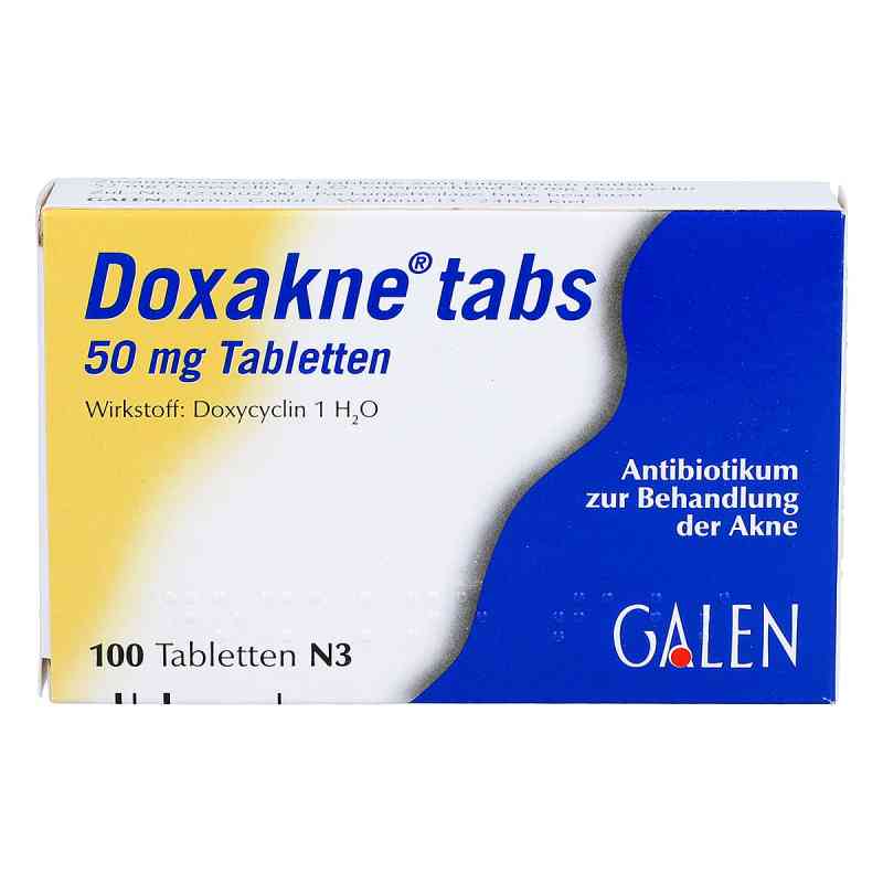 Doxakne Tabs Tabletten 100 stk von GALENpharma GmbH PZN 03977706