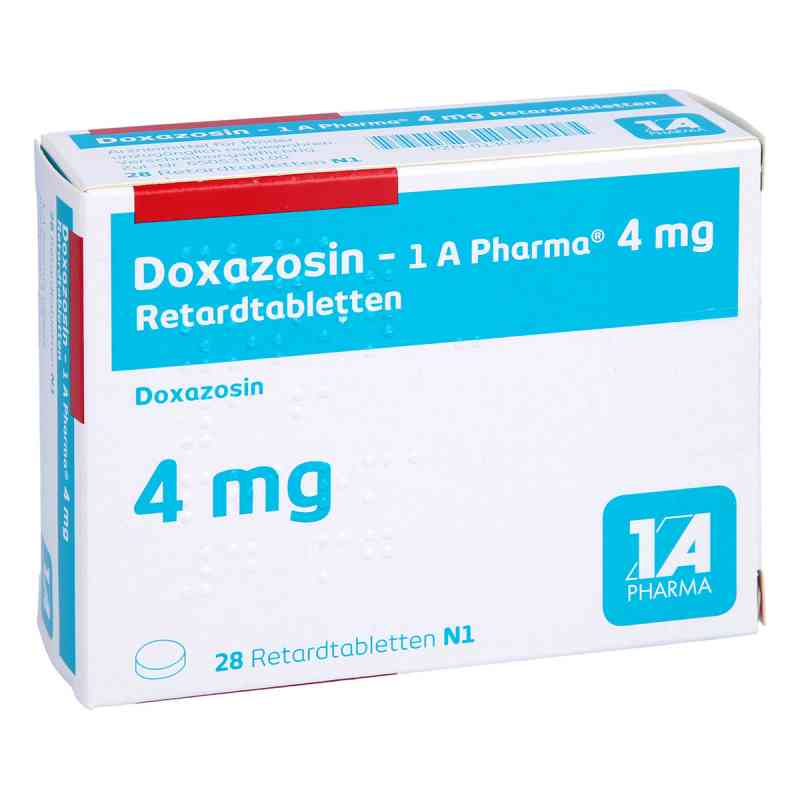 Doxazosin-1a Pharma 4 mg Retardtabletten 28 stk von 1 A Pharma GmbH PZN 01303665