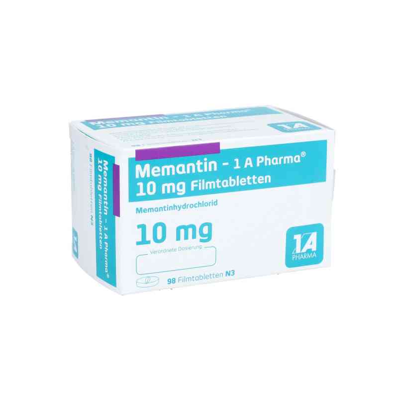 Memantin-1a Pharma 10 mg Filmtabletten 98 stk von 1 A Pharma GmbH PZN 04706464