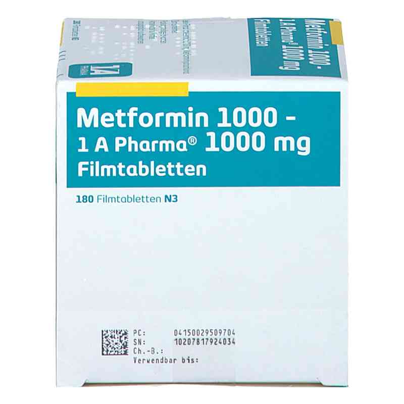 metformin 1000 mg preis