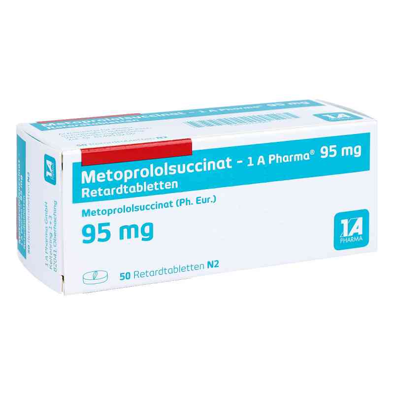 Metoprololsuccinat-1a Phar.95 Retardtabletten 50 stk von 1 A Pharma GmbH PZN 00229903
