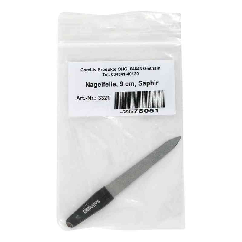 Nagelfeile Saphir 9 cm 1 stk von Careliv Produkte OHG PZN 02578051