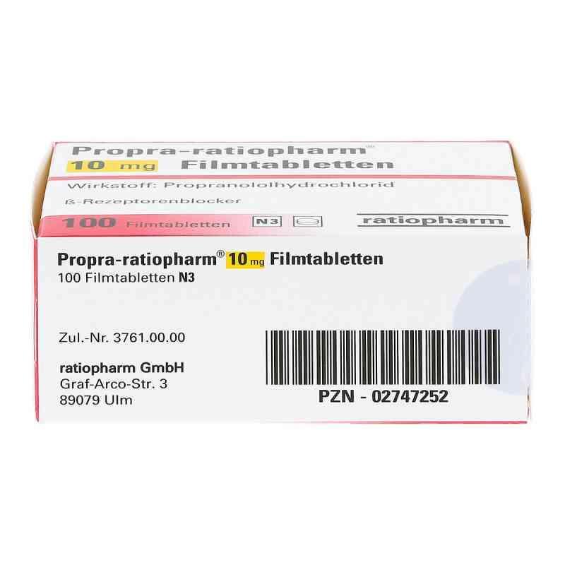 Propranolol 10 Mg Kaufen