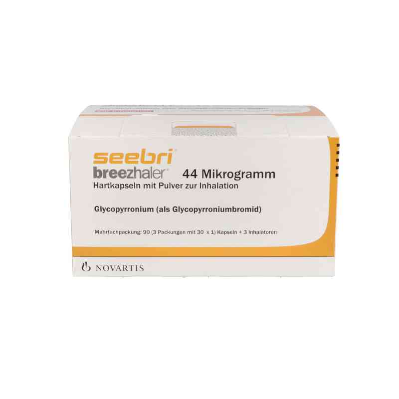 Seebri Breezhaler 44 Mikrogramm Hartk.m.plv.z.inh. 3X30 stk von NOVARTIS Pharma GmbH PZN 09632894
