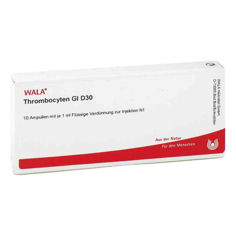 Thrombocyten Gl D30 Ampullen 10X1 ml von WALA Heilmittel GmbH PZN 03354460