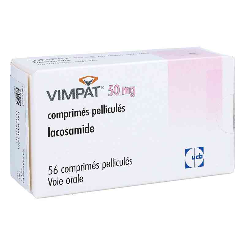 Vimpat 50 mg Filmtabletten 56 stk von kohlpharma GmbH PZN 06118197