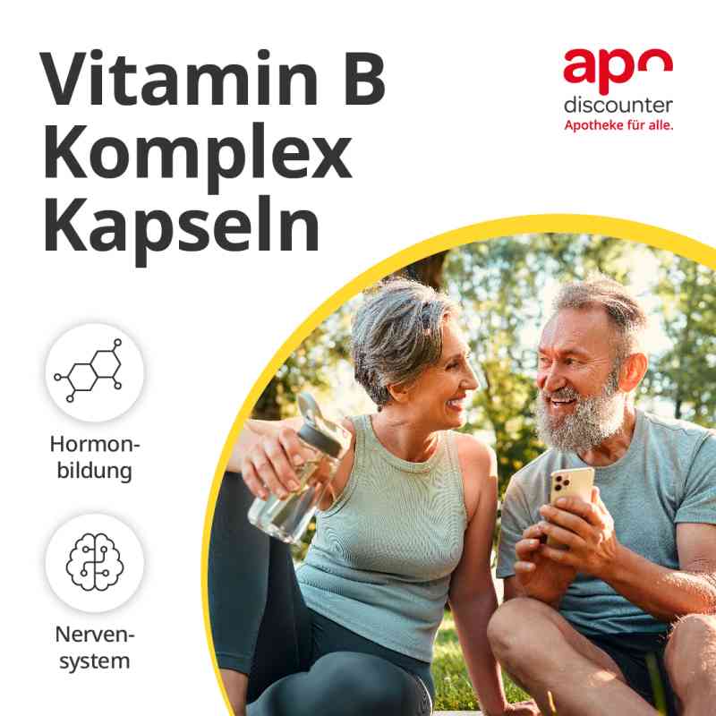 Vitamin B Komplex Kapseln von apo-discounter 60 stk
