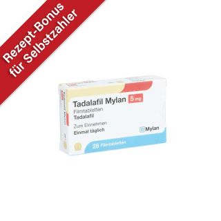 Tadalafil Mylan 5 mg Filmtabletten 28 stk von Viatris Healthcare GmbH PZN 12869080