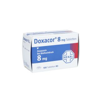 Doxacor 8 mg Tabletten 100 stk von Hexal AG PZN 02423153