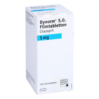 Dynorm 5,0 Filmtabletten 100 stk von CHEPLAPHARM Arzneimittel GmbH PZN 04300791