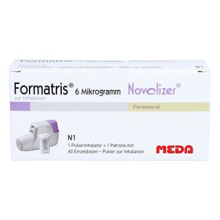 Formatris 6[my]g Novolizer 1x60 Ed Inhalator+patro 1 stk von Viatris Healthcare GmbH PZN 03840232