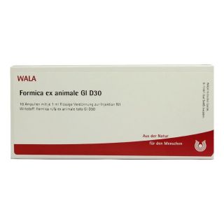 Formica Ex animale Gl D30 Ampullen 10X1 ml von WALA Heilmittel GmbH PZN 02830651