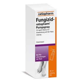 Fungizid-ratiopharm Pumpspray bei Pilzerkrankungen 40 ml von ratiopharm GmbH PZN 03417781