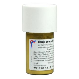 Thuja Comp.n Trituration 20 g von WELEDA AG PZN 03117139