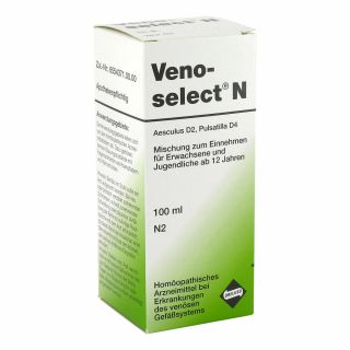 Venoselect N Tropfen 100 ml von Dreluso-Pharmazeutika Dr.Elten & Sohn GmbH PZN 00666319