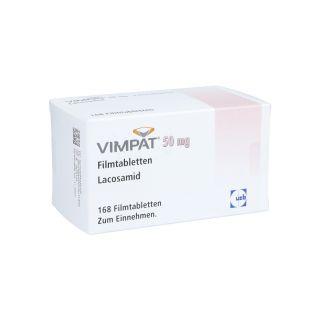 Vimpat 50 mg Filmtabletten 168 stk von Orifarm GmbH PZN 09483810