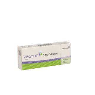 Visanne 2 mg Tabletten 1X28 stk von Jenapharm GmbH & Co.KG PZN 01174908