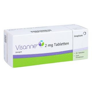 Visanne 2 mg Tabletten 3X28 stk von Jenapharm GmbH & Co.KG PZN 01174937