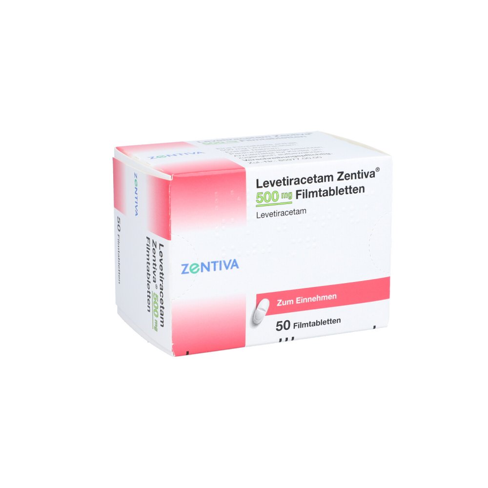 Levetiracetam Zentiva 500 Mg Filmtabletten 50 Stk