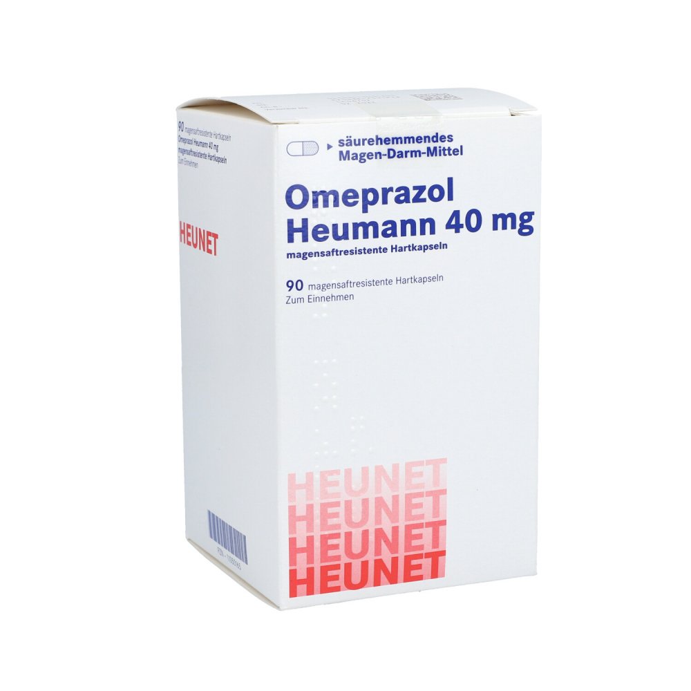 Omeprazol Heumann 40mg 90 stk günstig bei