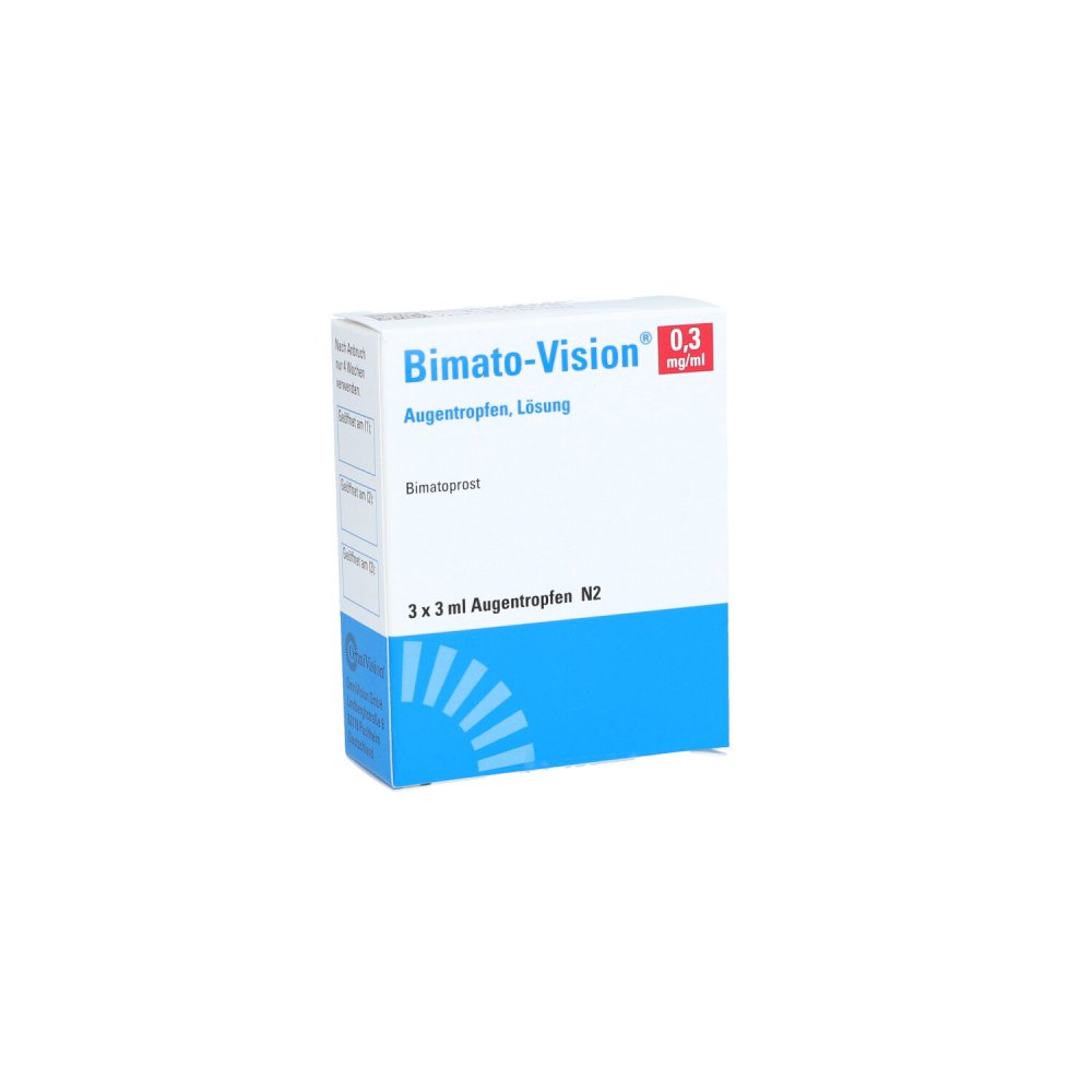 Bimatovision 0,3 mg/ml Augentropfen 3X3 ml