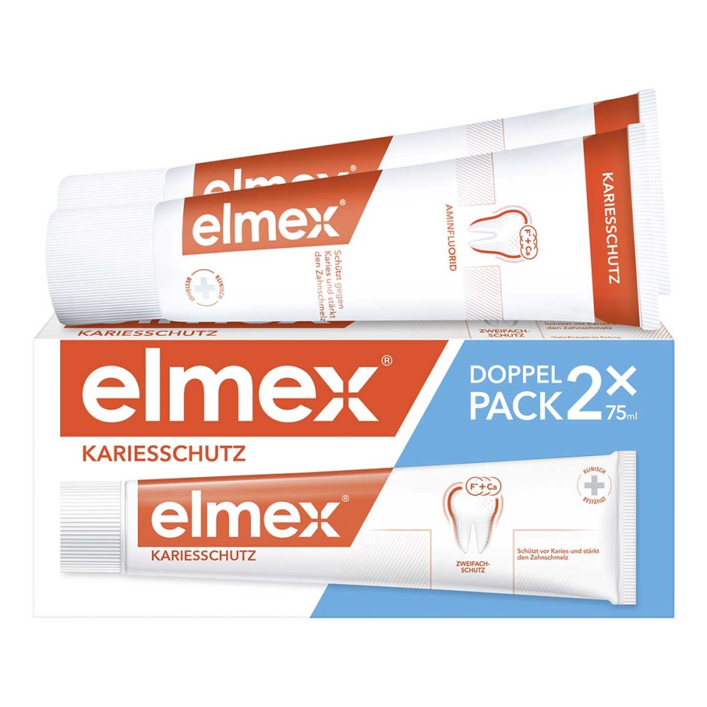Elmex Zahnpasta Doppelpack 2X75 ml bei günstig
