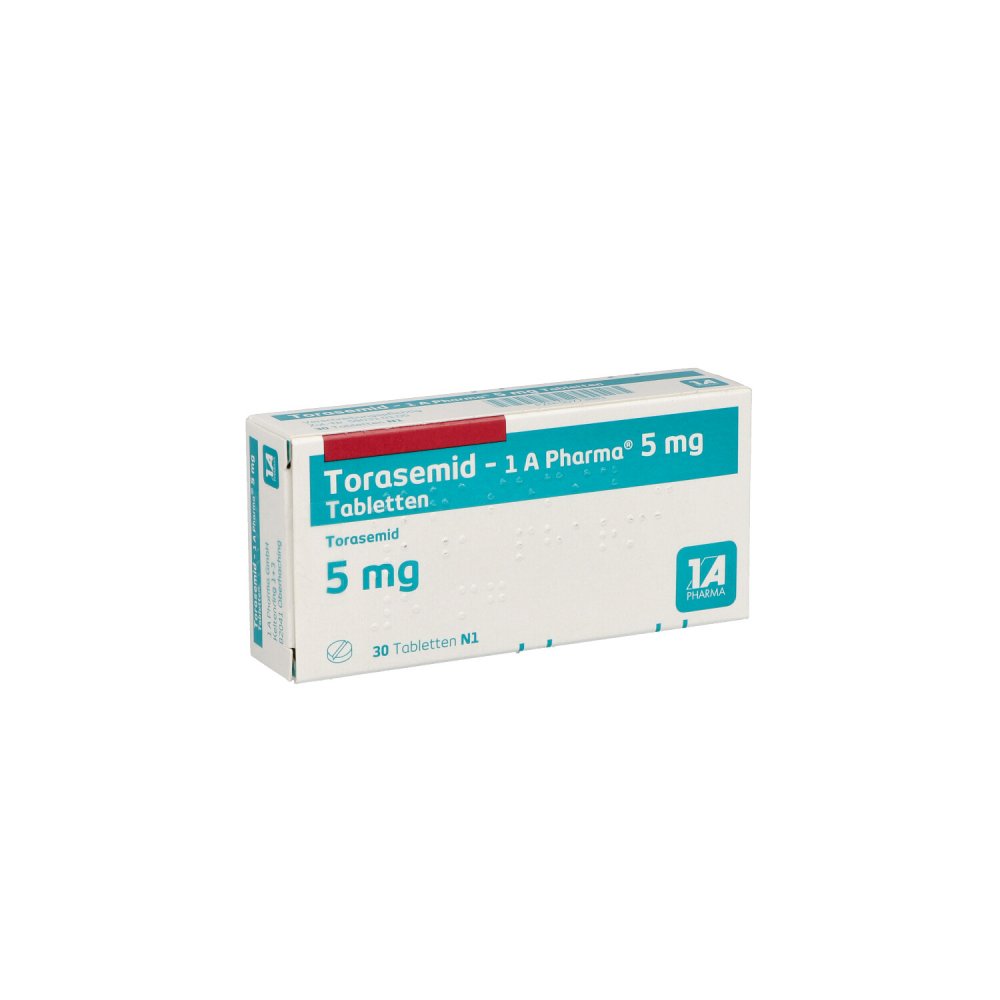 Torasemid 1a pharma 5mg tabletten