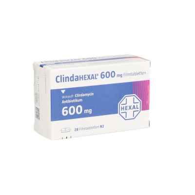 Clindahexal 600 mg Filmtabletten 28 stk von Hexal AG PZN 07715127