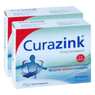 Curazink Vorteilspack 2x100 stk von STADA Consumer Health Deutschland GmbH PZN 08100706