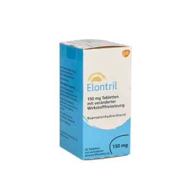 Elontril 150 mg Tabletten mit veränd.wirkst.freisetz. 30 stk von GlaxoSmithKline GmbH & Co. KG PZN 02084774