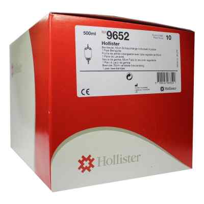 Hollister Urin Beinbeutel mit ablauf 500 ml unsteril 10 stk von Hollister Incorporated PZN 00659992