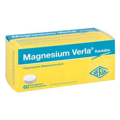Magnesium Verla Kautabs 60 stk von Verla-Pharm Arzneimittel GmbH & Co. KG PZN 12354536