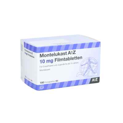 Montelukast Abz 10 mg Filmtabletten 100 stk von AbZ Pharma GmbH PZN 09434639