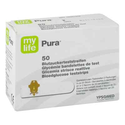 Mylife Pura Blutzucker Teststreifen 50 stk von 1001 Artikel Medical GmbH PZN 09265591