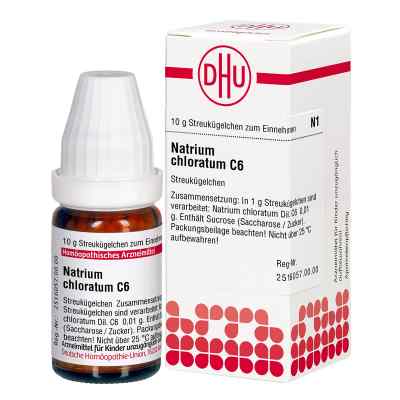 Natrium Chloratum C6 Globuli 10 g von DHU-Arzneimittel GmbH & Co. KG PZN 04228622