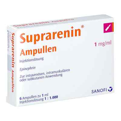 Suprarenin Ampullen 6X1 ml von CHEPLAPHARM Arzneimittel GmbH PZN 06053210