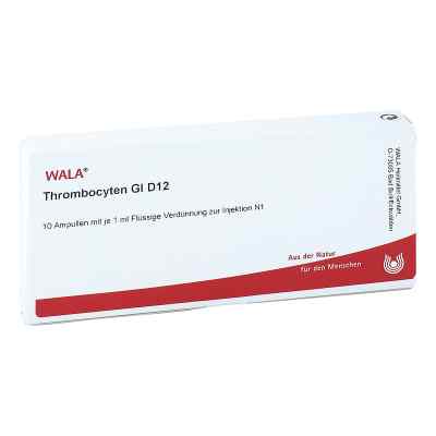 Thrombocyten Gl D12 Ampullen 10X1 ml von WALA Heilmittel GmbH PZN 03353905