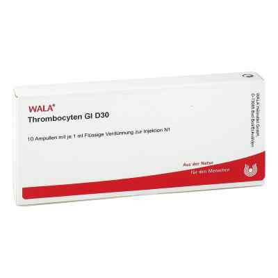 Thrombocyten Gl D30 Ampullen 10X1 ml von WALA Heilmittel GmbH PZN 03354460