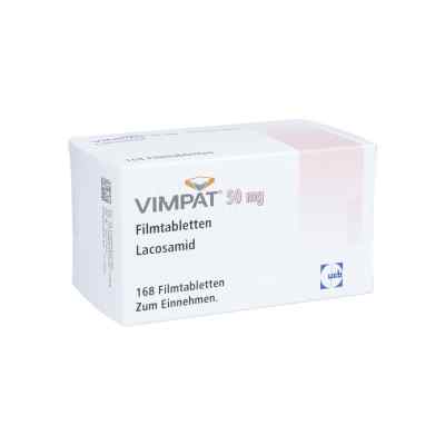 Vimpat 50 mg Filmtabletten 168 stk von Orifarm GmbH PZN 09483810